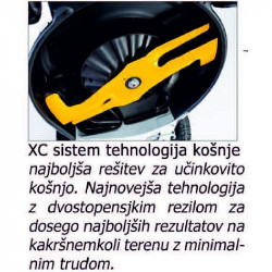 STIGA TWINCLIP 50 S ST170 OHV AUTOCHOKE KOSILNICA ROTACIJSKA